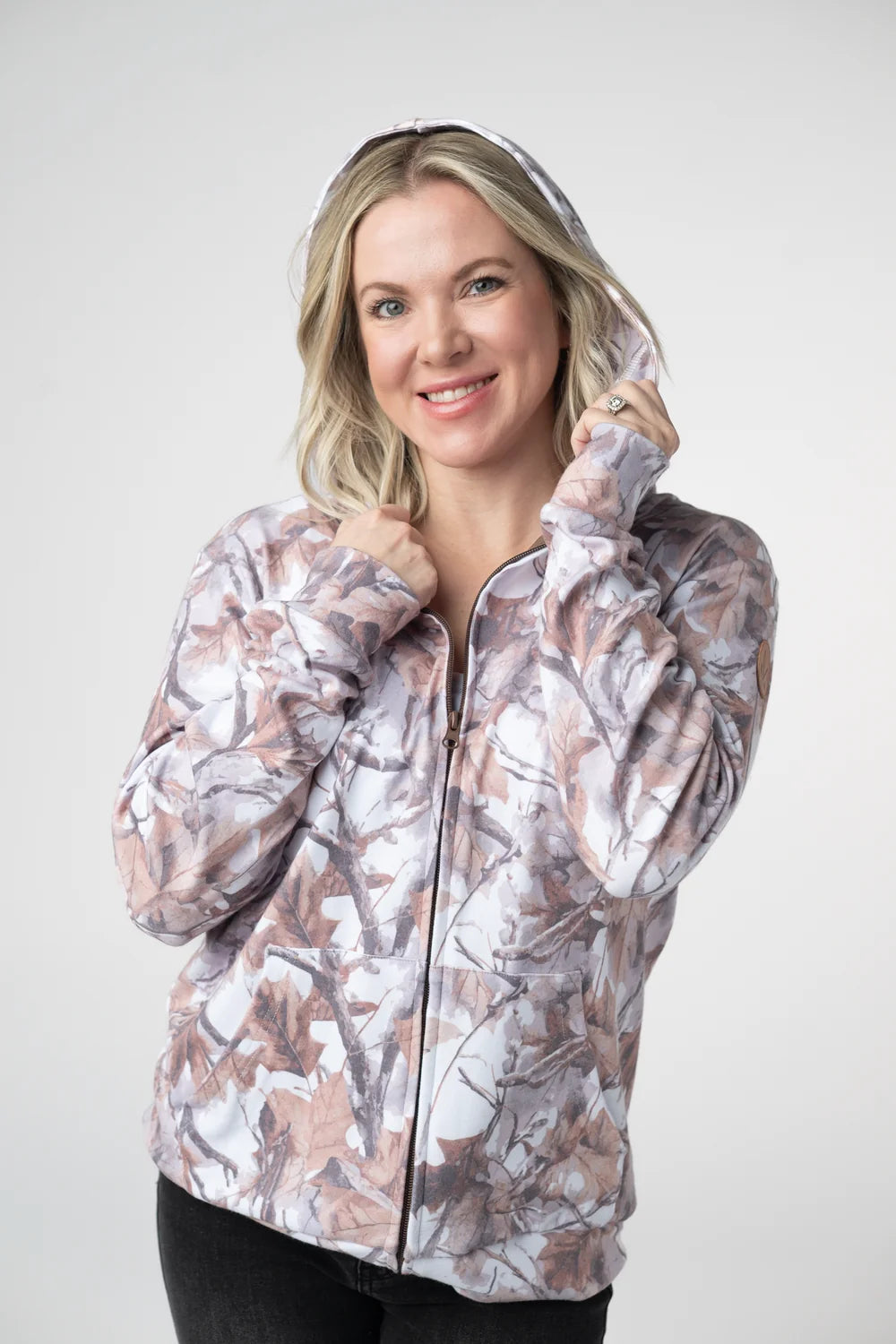 PREORDER Michelle Mae | FullZip Hoodie | Woodsy Camo