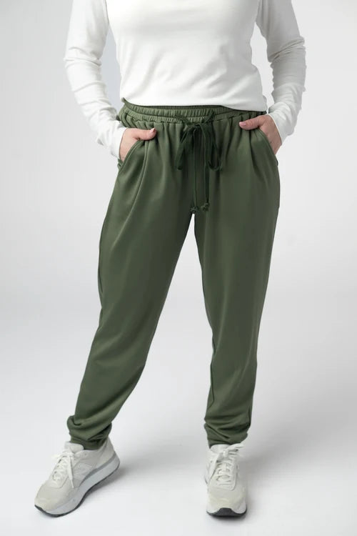 PREORDER  Michelle Mae | Cloud Joggers | Olive