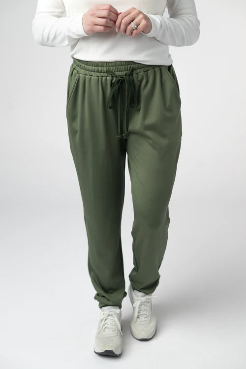 PREORDER  Michelle Mae | Cloud Joggers | Olive