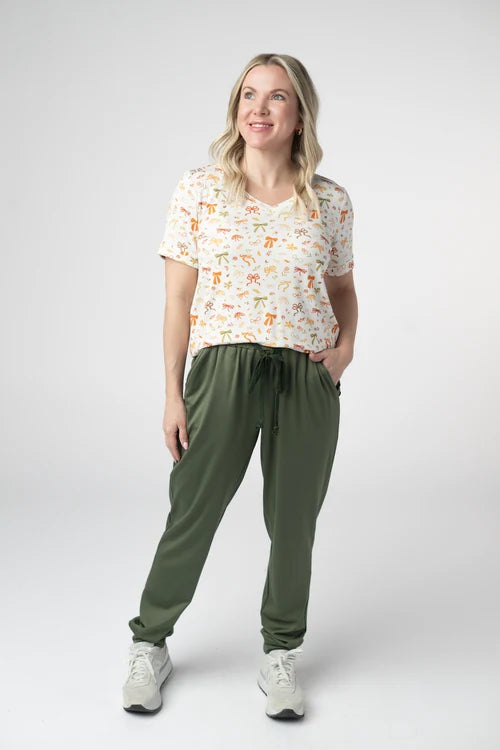 PREORDER  Michelle Mae | Cloud Joggers | Olive