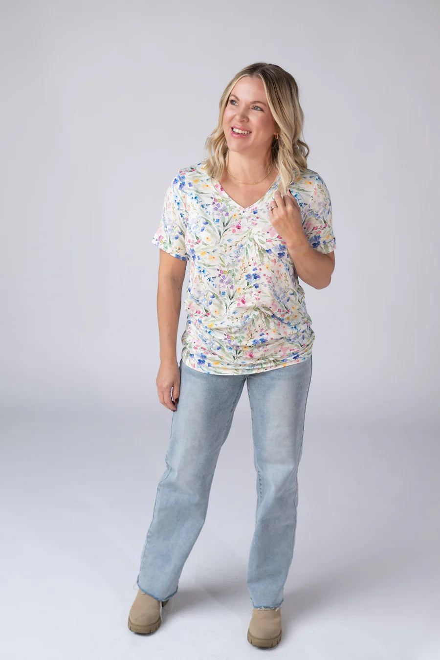 Michelle Mae | Sophie Tee | Cottage Floral