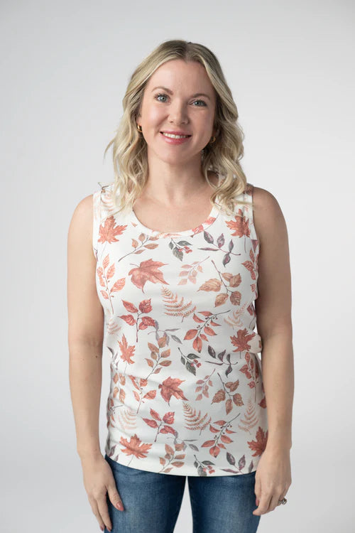PREORDER  Michelle Mae | Ava Tank | Harvest Leaves - ETA AUG 10