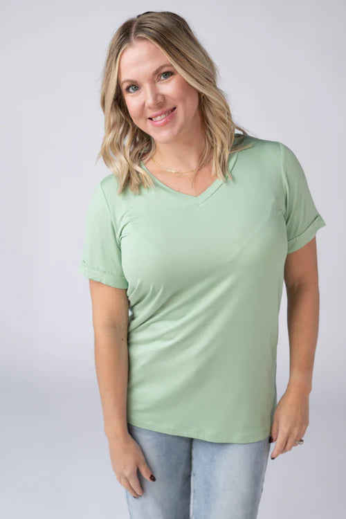 PREORDER  Michelle Mae | Sophie Tee | Seafoam Green