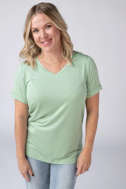 PREORDER  Michelle Mae | Sophie Tee | Seafoam Green