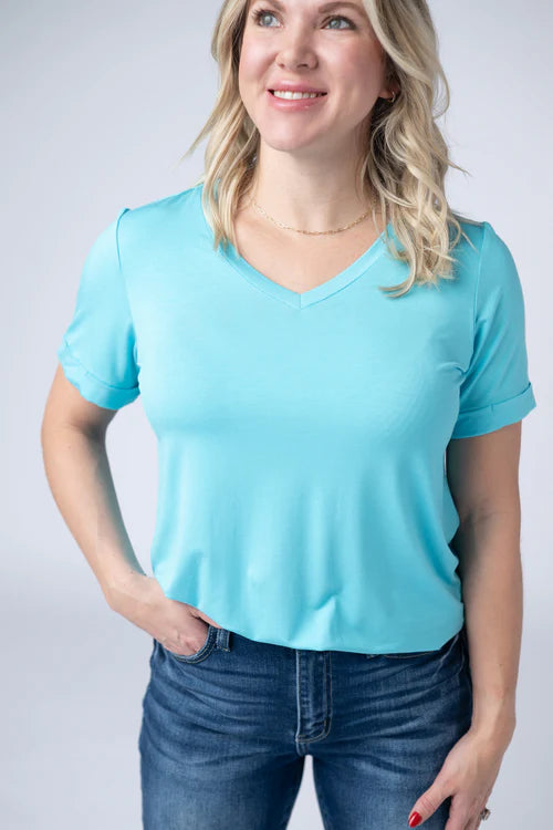 Michelle Mae | Sophie Tee | Aqua Blue