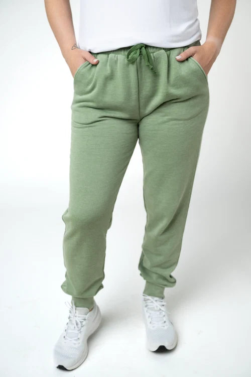 PREORDER  Michelle Mae | Vintage Wash Joggers | Olive