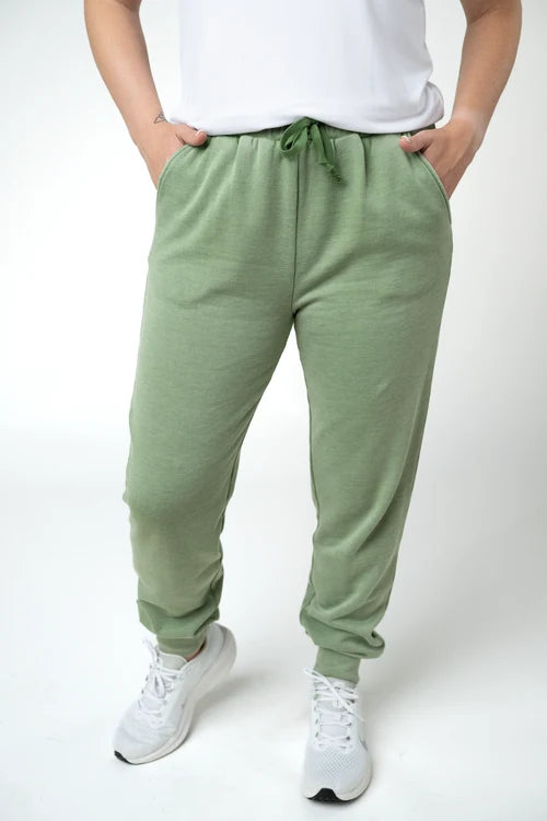 PREORDER  Michelle Mae | Vintage Wash Joggers | Olive