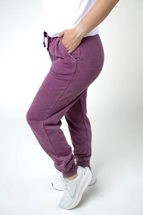 PREORDER  Michelle Mae | Vintage Wash Joggers | Purple