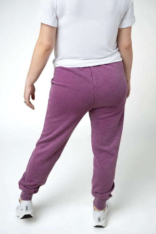 PREORDER  Michelle Mae | Vintage Wash Joggers | Purple