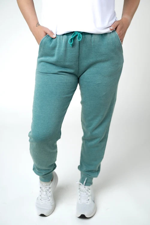 PREORDER  Michelle Mae | Vintage Wash Joggers | Teal