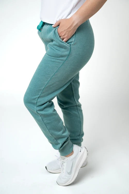 PREORDER  Michelle Mae | Vintage Wash Joggers | Teal