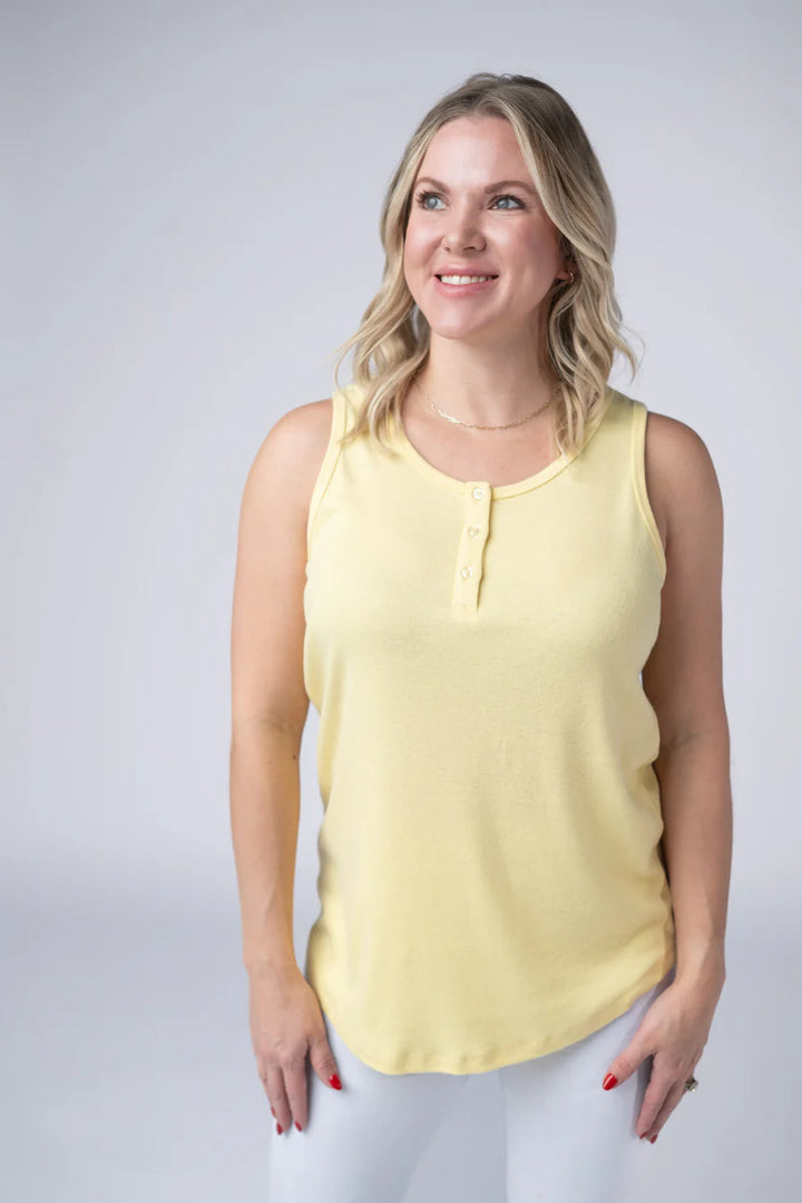 Michelle Mae | Allison Henley Tank | Yellow