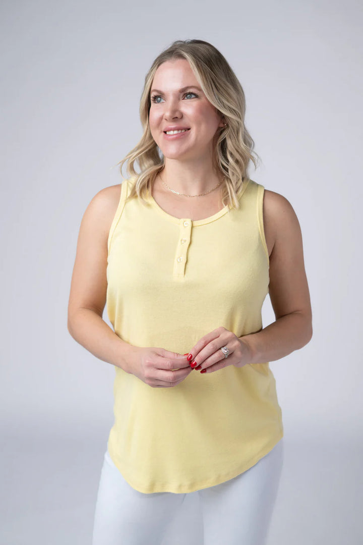Michelle Mae | Allison Henley Tank | Yellow
