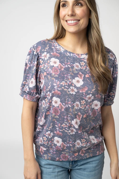 PREORDER  Michelle Mae | Katie Cozy Top | Blushwood Floral