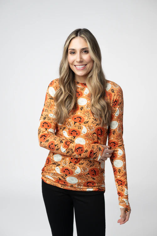 PREORDER  Michelle Mae | Blair Long Sleeve Top | Spooky Autumn