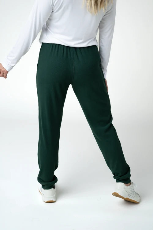 PREORDER  Michelle Mae | Corrine Joggers | Evergreen