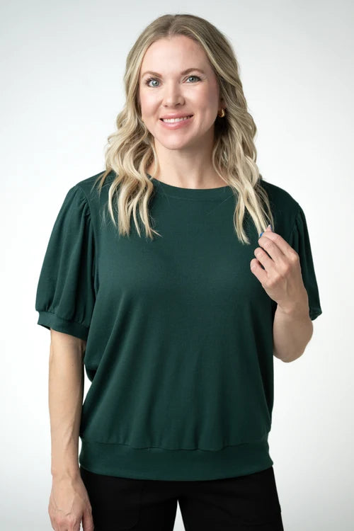PREORDER  Michelle Mae | Katie Cozy Top | Evergreen