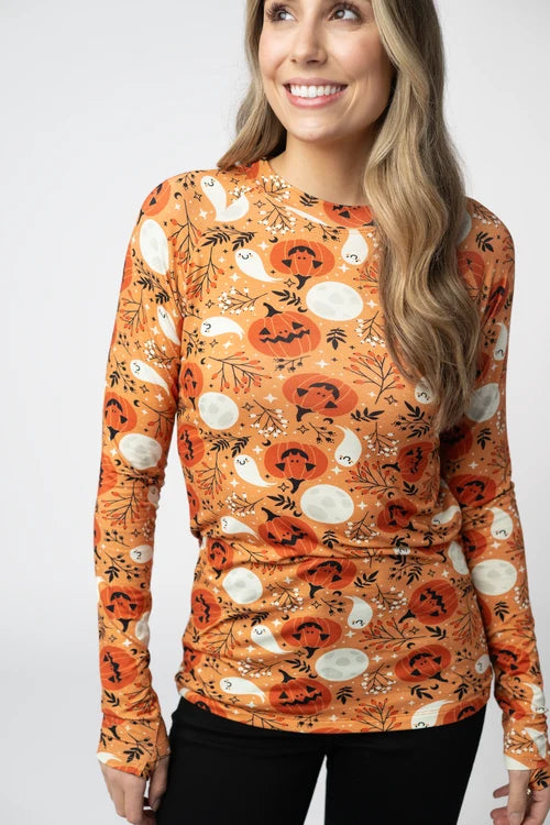PREORDER  Michelle Mae | Blair Long Sleeve Top | Spooky Autumn
