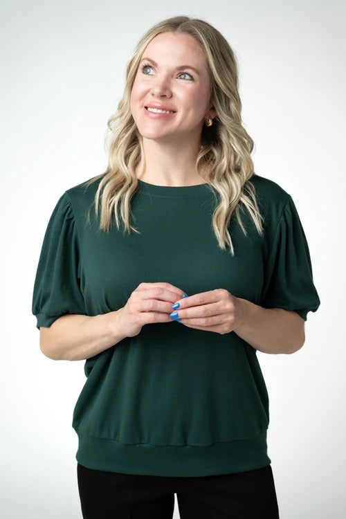 PREORDER  Michelle Mae | Katie Cozy Top | Evergreen