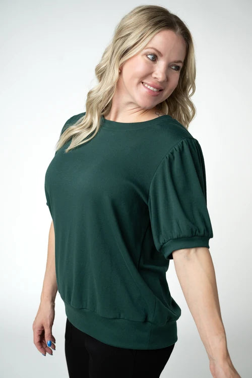 PREORDER  Michelle Mae | Katie Cozy Top | Evergreen