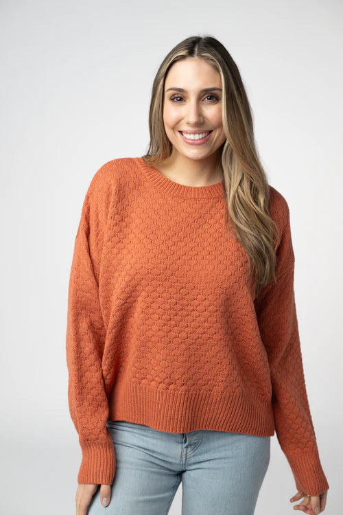 PREORDER  Michelle Mae | Gianna Pullover | Pumpkin