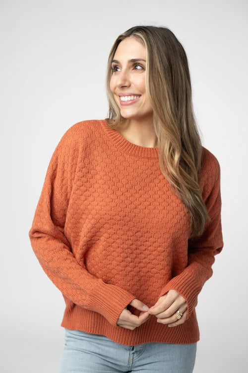 PREORDER  Michelle Mae | Gianna Pullover | Pumpkin