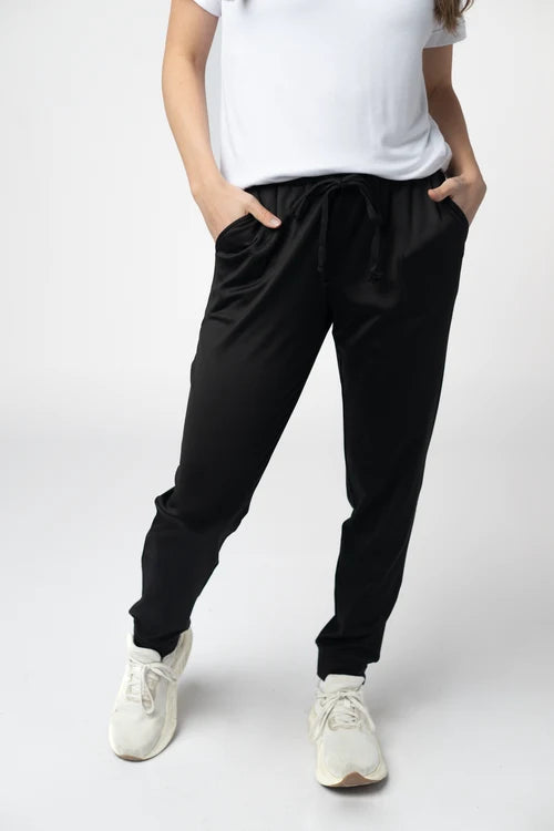 PREORDER  Michelle Mae | Cloud Joggers | Black