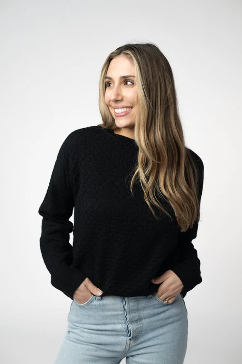 PREORDER  Michelle Mae | Gianna Pullover | Black