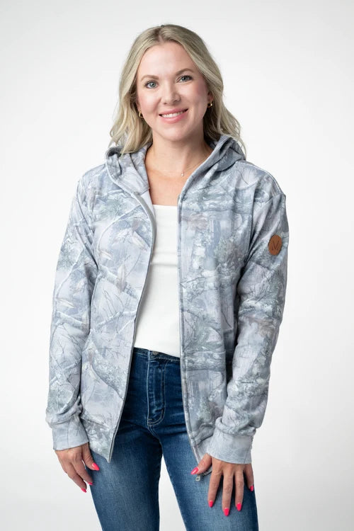 PREORDER Michelle Mae | FullZip Hoodie | Camo