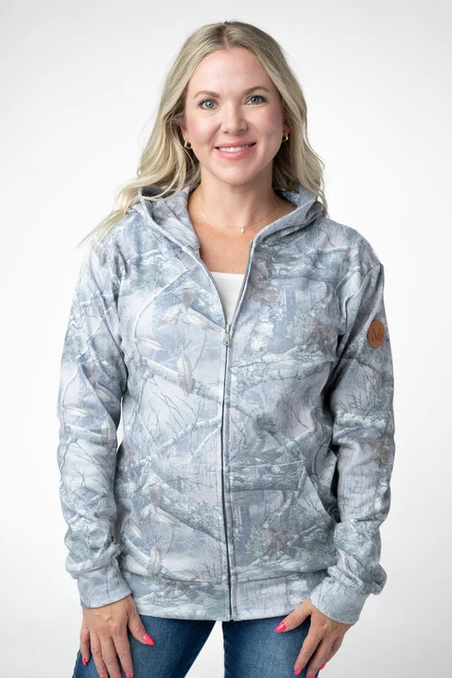 PREORDER Michelle Mae | FullZip Hoodie | Camo