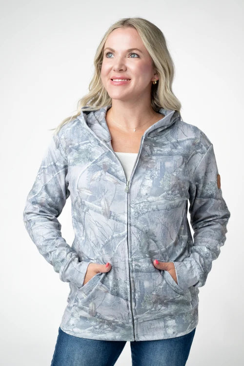 PREORDER Michelle Mae | FullZip Hoodie | Camo
