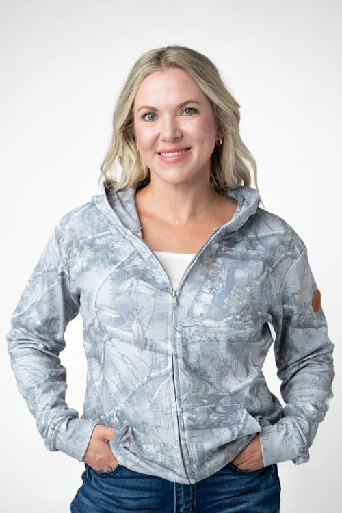 PREORDER Michelle Mae | FullZip Hoodie | Camo