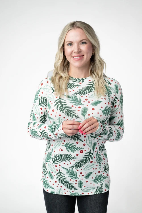 PREORDER  Michelle Mae | Blair Long Sleeve Top | Berry & Pine