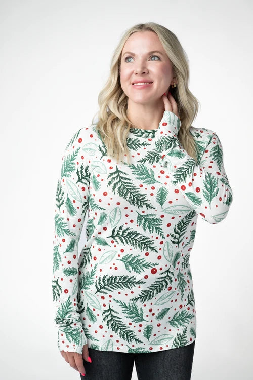 PREORDER  Michelle Mae | Blair Long Sleeve Top | Berry & Pine