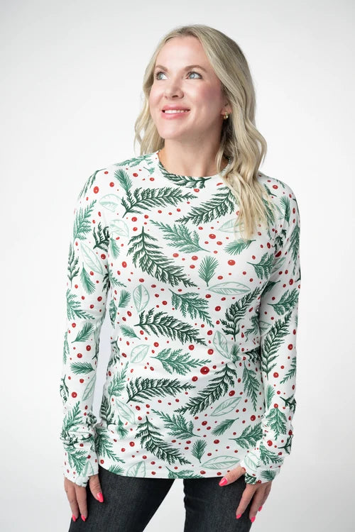 PREORDER  Michelle Mae | Blair Long Sleeve Top | Berry & Pine