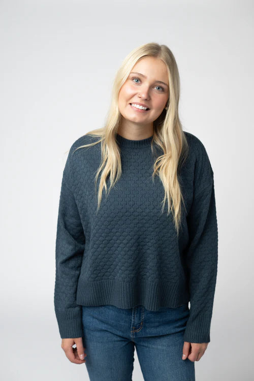 PREORDER  Michelle Mae | Gianna Pullover | Teal