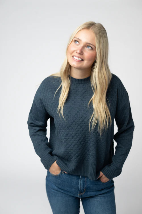 PREORDER  Michelle Mae | Gianna Pullover | Teal