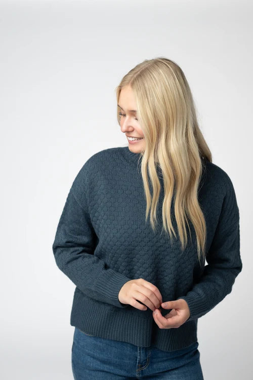 PREORDER  Michelle Mae | Gianna Pullover | Teal