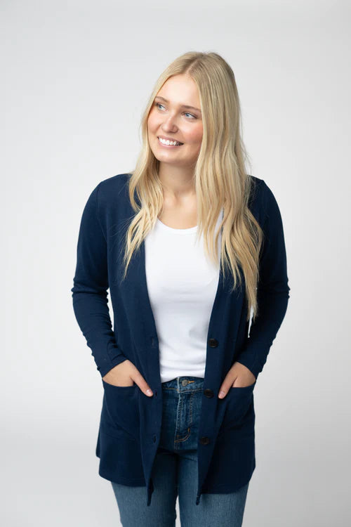 PREORDER  Michelle Mae | Cori Cardigan | Navy