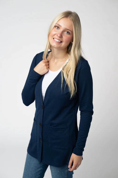 PREORDER  Michelle Mae | Cori Cardigan | Navy