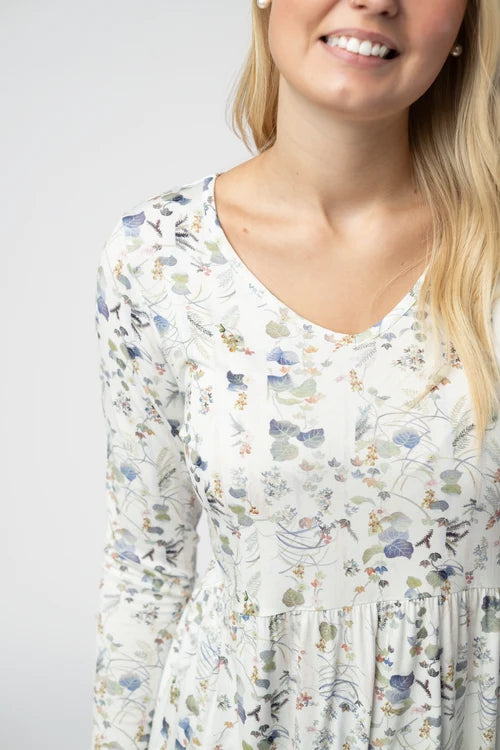 PREORDER  Michelle Mae | Sarah Ruffle Top | Olive Meadow