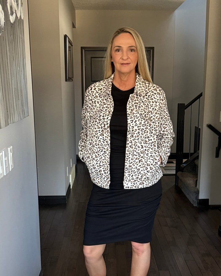 Risen | Oversized Leopard Jacket