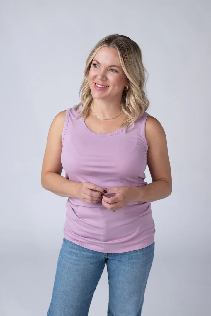 Michelle Mae | Ava Tank | Lilac