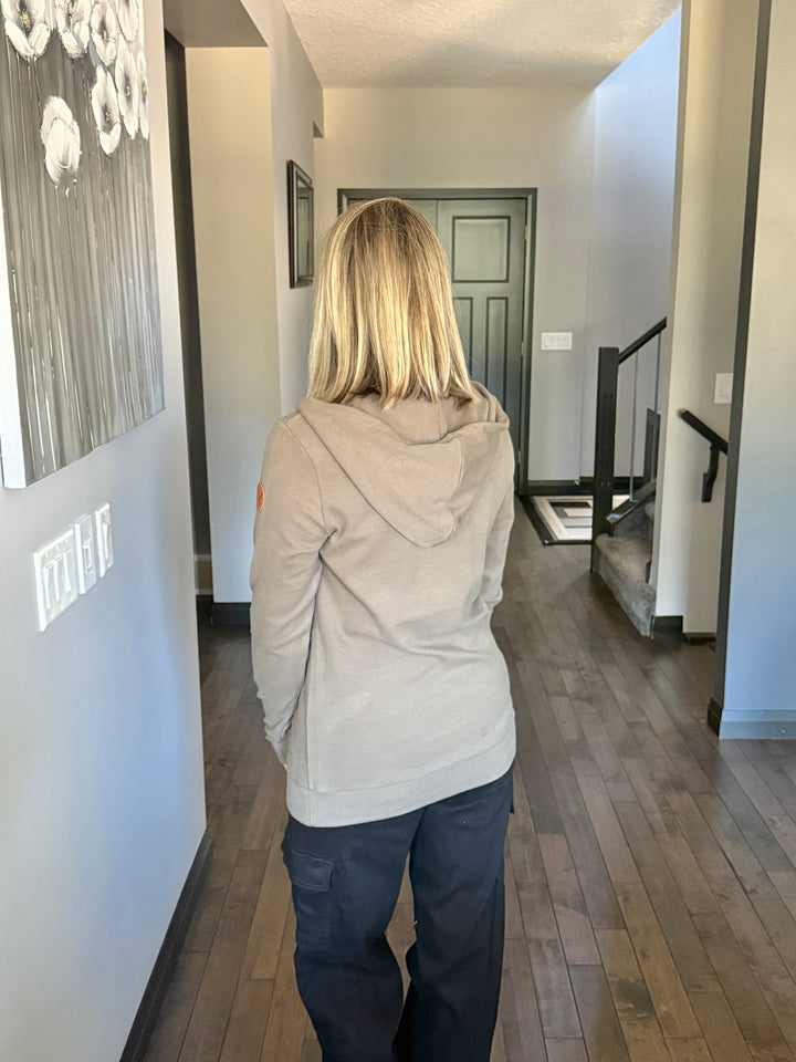 Michelle Mae | Classic HalfZip Hoodie | Olive