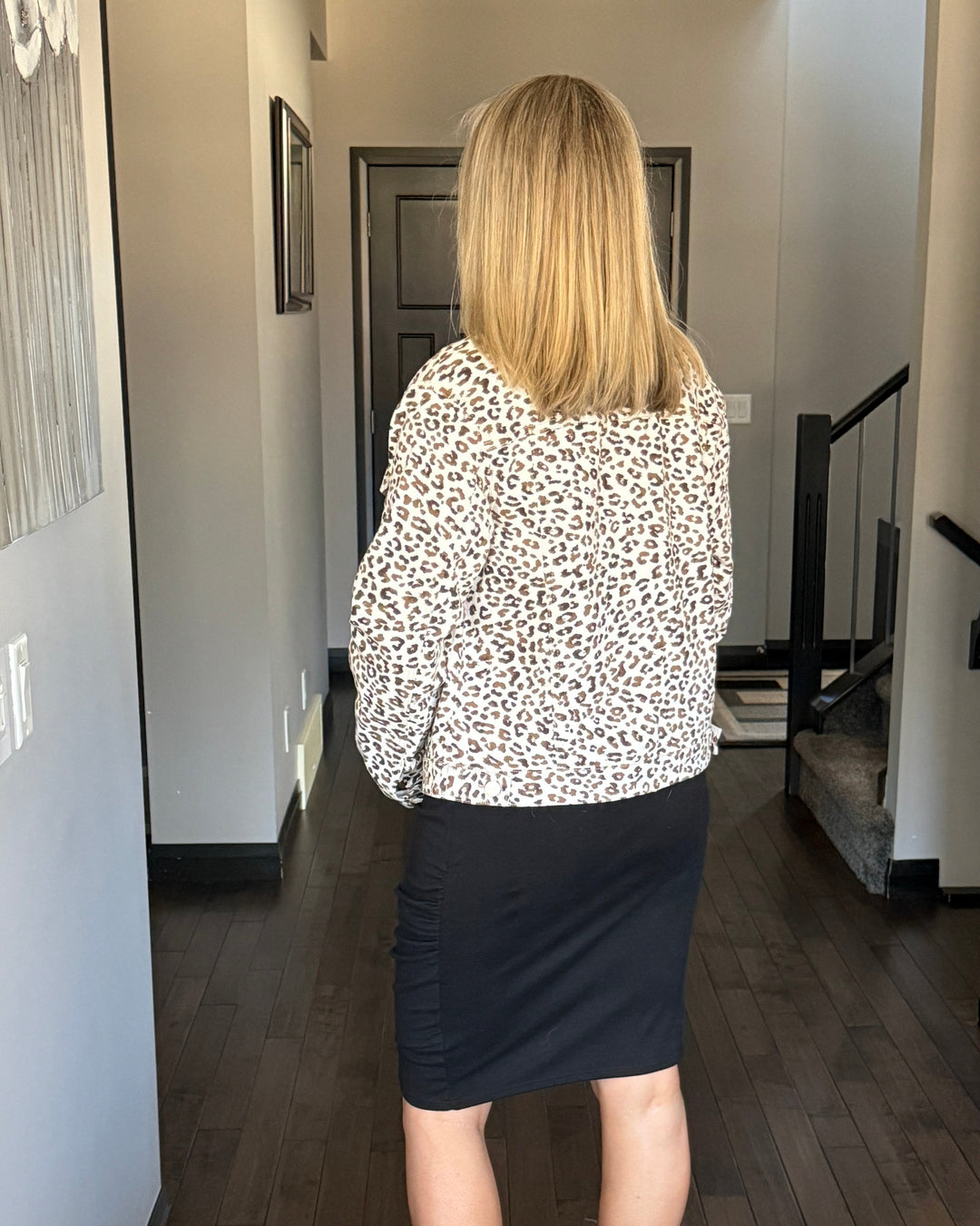 Risen | Oversized Leopard Jacket