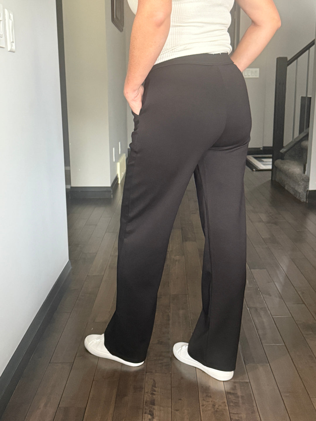 UltraComfy Wide Leg Pants | Black