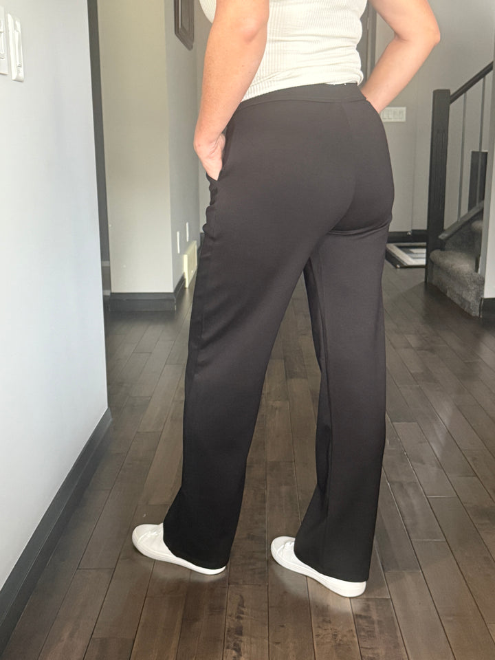 UltraComfy Wide Leg Pants | Black
