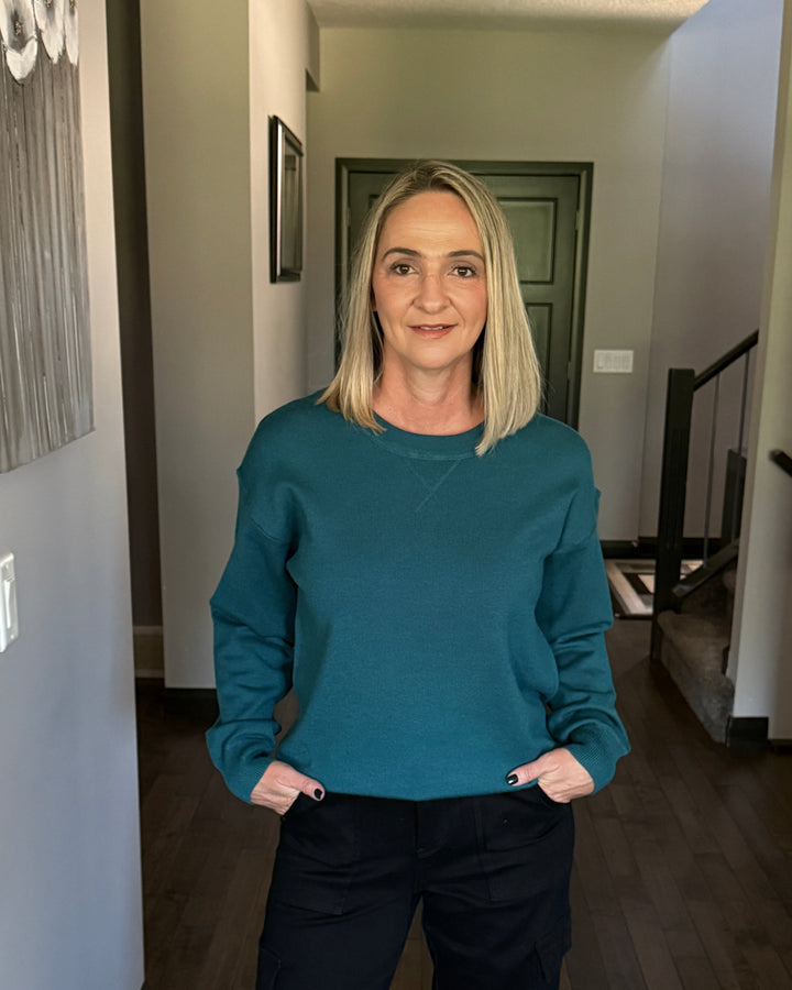 Harley Sweater | Teal