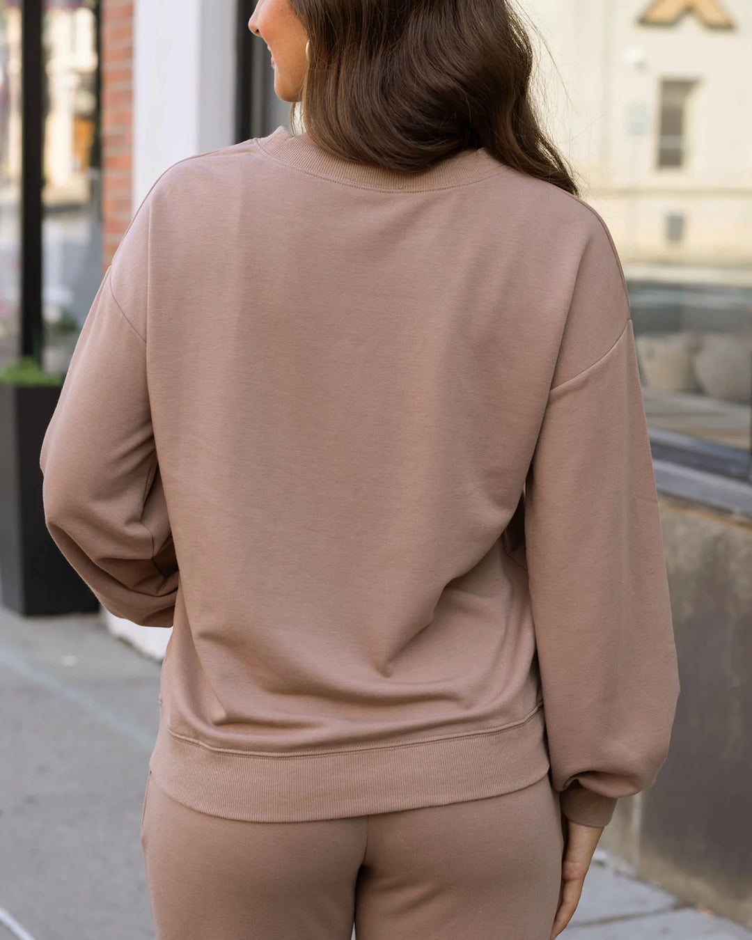 Grace and Lace | Signature Soft Sweatshirt | Toffee