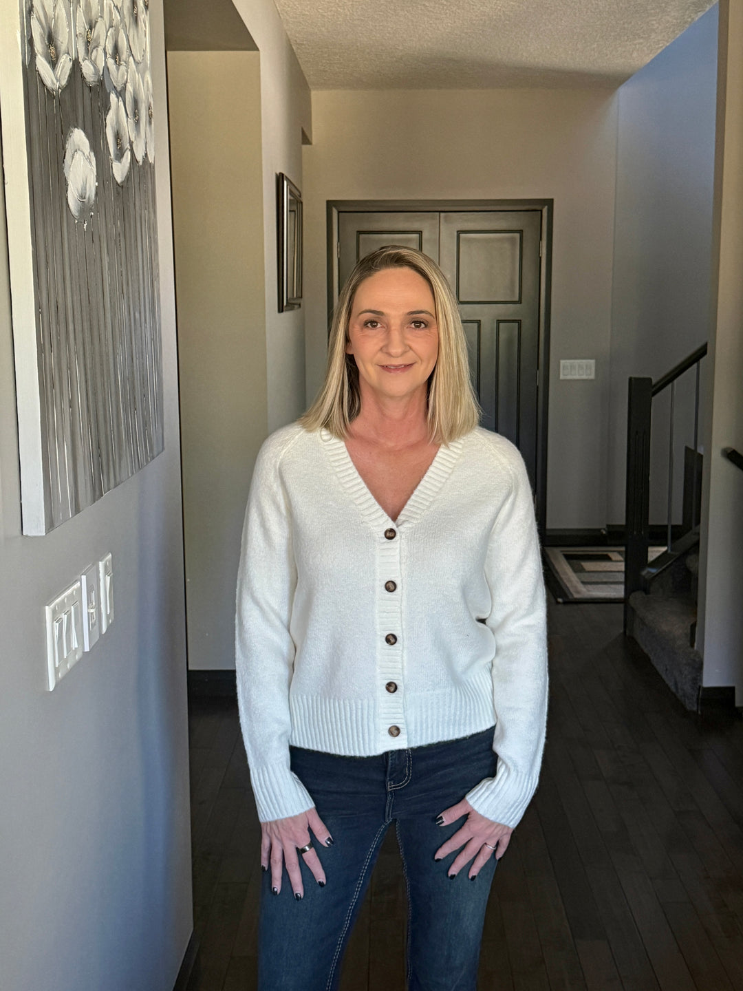 Charlie Cozy Cardigan | Ivory